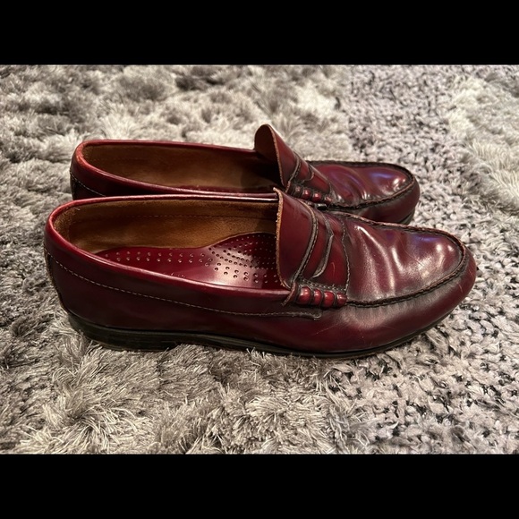 G H Bass & Co. Weejuns Men’s Leather Slip-on Penny Loafers Shoes Vintage main image 5
